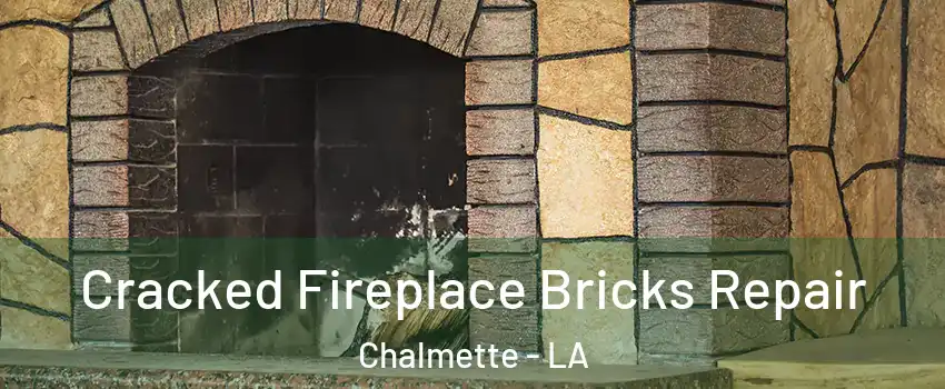  Cracked Fireplace Bricks Repair Chalmette - LA