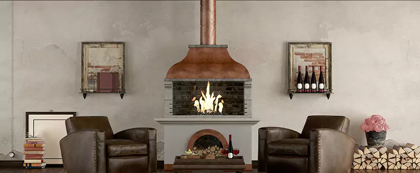 Thelin Hearth Products Providence Pellet Insert Fireplace Installation in Chalmette, LA