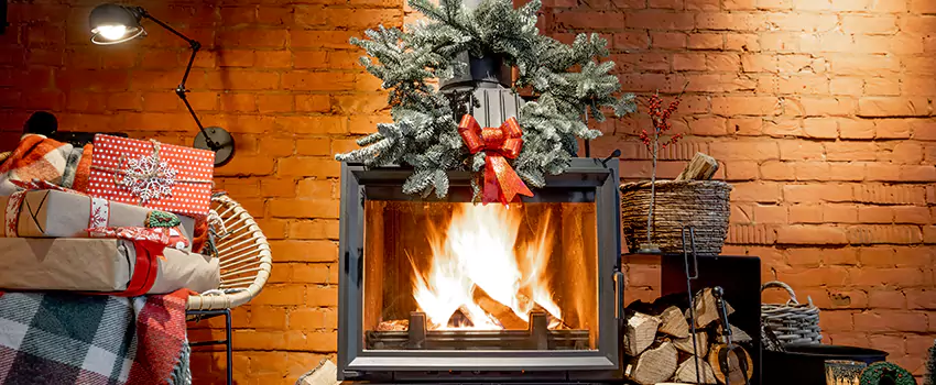 Travis Industries Linear Gas Fireplace Installation in Chalmette, Louisiana