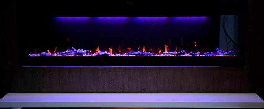 Dynamic Flame Color Fireplace Installation in Chalmette, LA