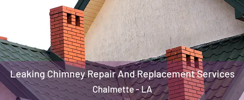  Leaking Chimney Repair And Replacement Services Chalmette - LA